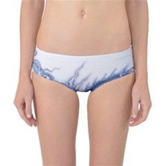 Blue Chinese Dragon Classic Bikini Bottoms