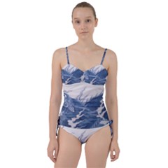 Blue Chinese Dragon Sweetheart Tankini Set by paulaoliveiradesign