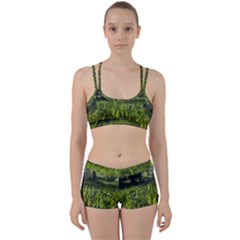 Green Grass Field Women s Sports Set