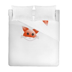 Animal Image Fox Duvet Cover Double Side (full/ Double Size) by BangZart