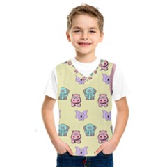 Animals Pastel Children Colorful Kids  Sportswear by BangZart