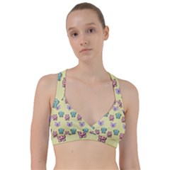 Animals Pastel Children Colorful Sweetheart Sports Bra