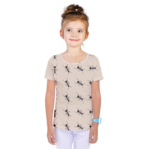 Ants Pattern Kids  One Piece Tee by BangZart