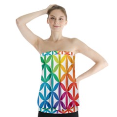 Heart Energy Medicine Strapless Top by BangZart