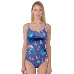 Birds And Butterflies Camisole Leotard  by BangZart