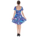 Birds And Butterflies Short Sleeve Bardot Dress View2