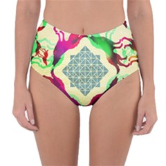 Several Wolves Album Reversible High-waist Bikini Bottoms by BangZart