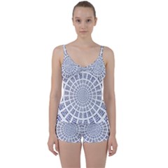 Illustration Binary Null One Figure Abstract Tie Front Two Piece Tankini