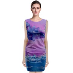 Rising To Touch You Classic Sleeveless Midi Dress by Dimkad