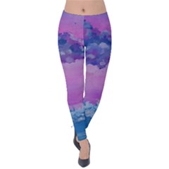 Rising To Touch You Velvet Leggings by Dimkad