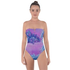 Rising To Touch You Tie Back One Piece Swimsuit