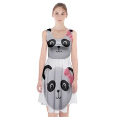 Pretty Cute Panda Racerback Midi Dress by BangZart