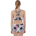 Pretty Cute Panda Work It Out Sports Bra Set View2