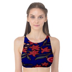 Batik  Fabric Tank Bikini Top by BangZart