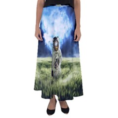 Astronaut Flared Maxi Skirt