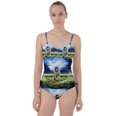 Astronaut Sweetheart Tankini Set