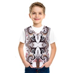 Art Traditional Batik Flower Pattern Kids  Sportswear by BangZart