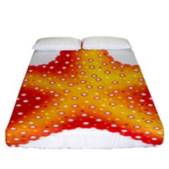 Starfish Fitted Sheet (king Size) by BangZart