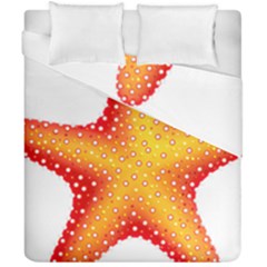 Starfish Duvet Cover Double Side (california King Size) by BangZart