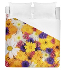 Colorful Flowers Pattern Duvet Cover (queen Size) by BangZart