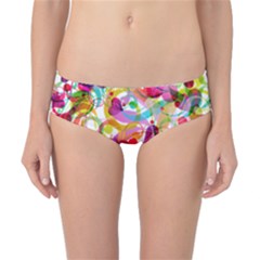 Abstract Colorful Heart Classic Bikini Bottoms by BangZart