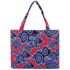 Batik Background Vector Mini Tote Bag by BangZart