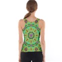 Golden Star Mandala In Fantasy Cartoon Style Tank Top View2