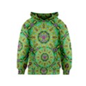 Golden Star Mandala In Fantasy Cartoon Style Kids  Pullover Hoodie View1