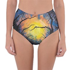 Soul Offering Reversible High-waist Bikini Bottoms