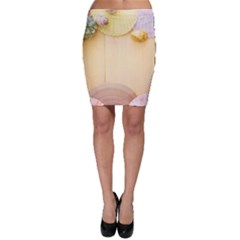 Sea Shell Pattern Bodycon Skirt by paulaoliveiradesign