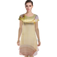 Sea Shell Pattern Cap Sleeve Nightdress by paulaoliveiradesign