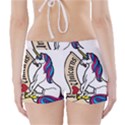 I Love Unicorn  Boyleg Bikini Wrap Bottoms View2