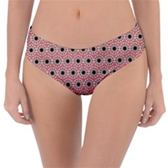 Black Stars Pattern Reversible Classic Bikini Bottoms