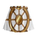 Boat Wheel Transparent Clip Art Mini Flare Skirt View1