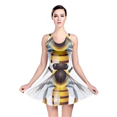 Bee Reversible Skater Dress by BangZart