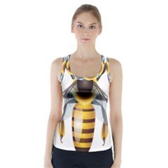 Bee Racer Back Sports Top by BangZart