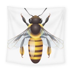 Bee Square Tapestry (large) by BangZart