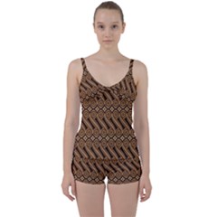 Batik The Traditional Fabric Tie Front Two Piece Tankini