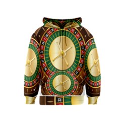 Casino Roulette Clipart Kids  Zipper Hoodie by BangZart