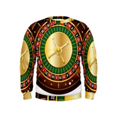 Casino Roulette Clipart Kids  Sweatshirt by BangZart