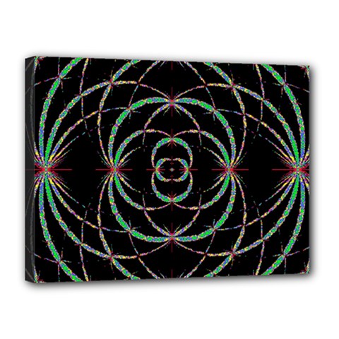 Abstract Spider Web Canvas 16  X 12  by BangZart