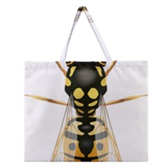 Wasp Zipper Large Tote Bag by BangZart