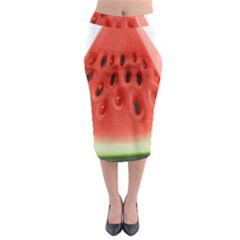 Piece Of Watermelon Midi Pencil Skirt by BangZart