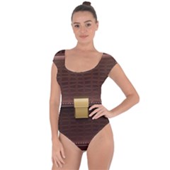 Brown Bag Short Sleeve Leotard 