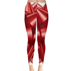 Red Bow Leggings  by BangZart