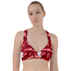 Red Bow Sweetheart Sports Bra