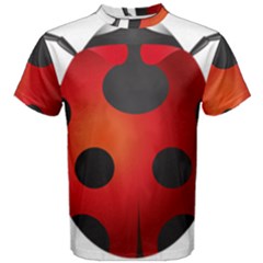 Ladybug Insects Men s Cotton Tee by BangZart