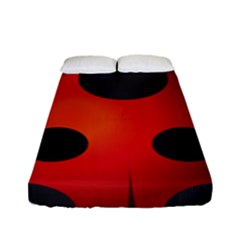 Ladybug Insects Fitted Sheet (full/ Double Size) by BangZart