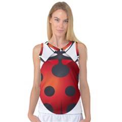 Ladybug Insects Women s Basketball Tank Top by BangZart