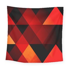 Abstract Triangle Wallpaper Square Tapestry (large) by BangZart